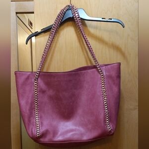 SPRING BAG, Mossimo Hot Pink Snake Print Tote Bag